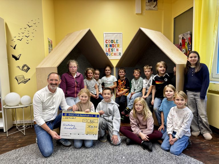 400€ für unsere Schule vom Buxtehuder Altstadtlauf